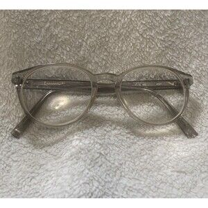 Lazzaro Eyewear Gray Clear Crystal Ash BENITO Eyeglasses 51/19/145
